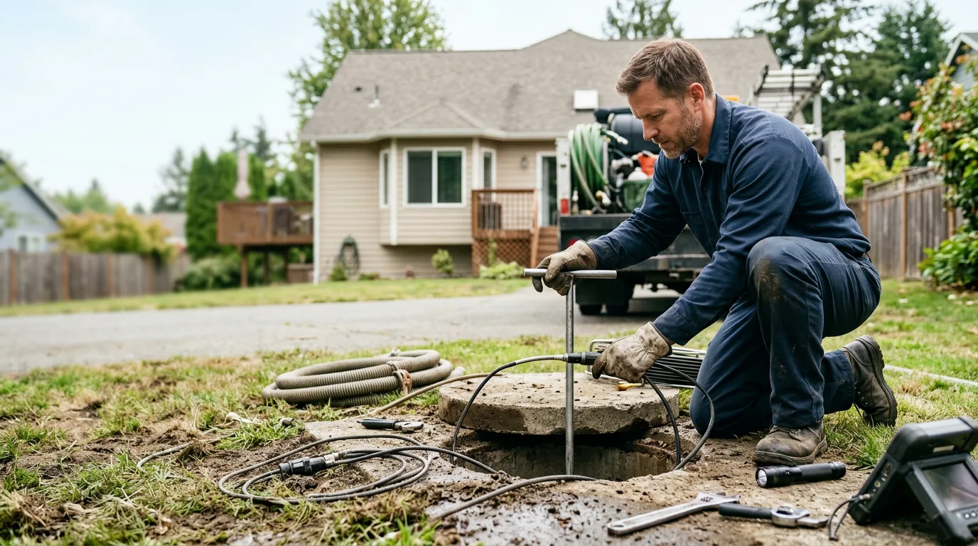 Septic Tank Pumping in Conroe, TX